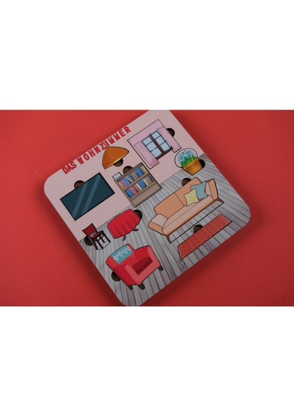Das Wohnzimmer | Almanca Öğreten Puzzle