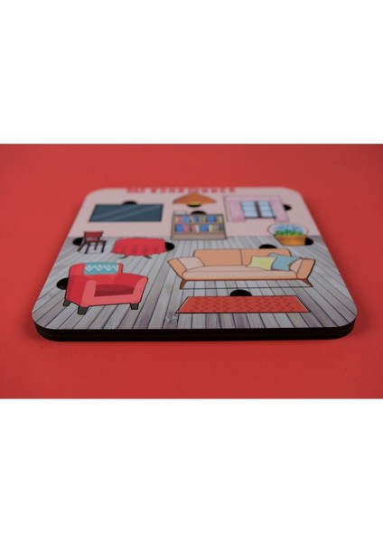 Das Wohnzimmer | Almanca Öğreten Puzzle