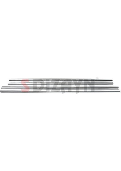 S-Dizayn Renault Fluence Krom Cam Çıtası 4 Prç 2010-2016