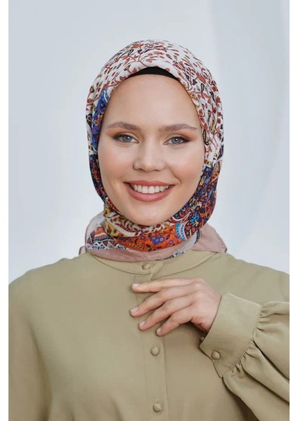 Bej Loryan Scarf Diamond Harmony Eşarp