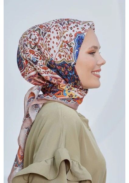 Bej Loryan Scarf Diamond Harmony Eşarp