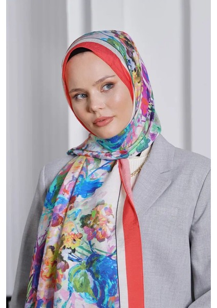 Mercan Loryan Scarf Diamond Henna Şal