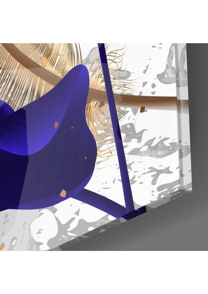 Yapraklar Cam Tablo modelleri