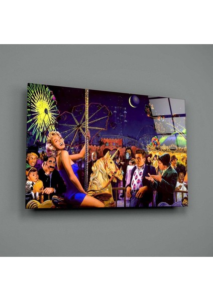 Marilyn Humphrey Lunapark Cam Tablo fiyatları