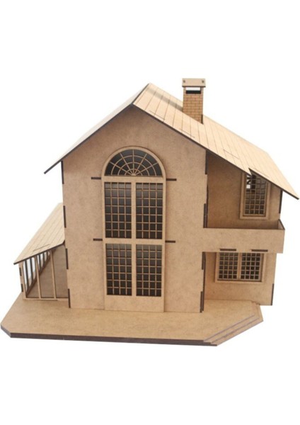 3D Ahşap Maria Ev Maketi 67 Parça