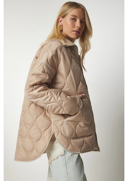 Cepli Oversize Kapitone Mont indirimleri