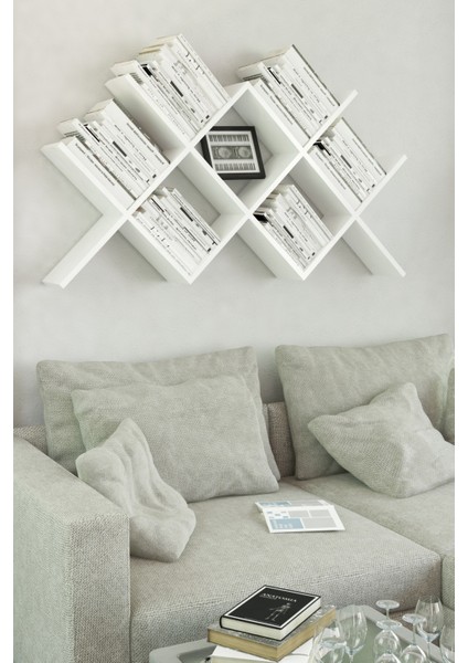 Libra Duvar Rafı Duvara Monte