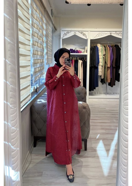 7039 Kapitone Kap - Bordo