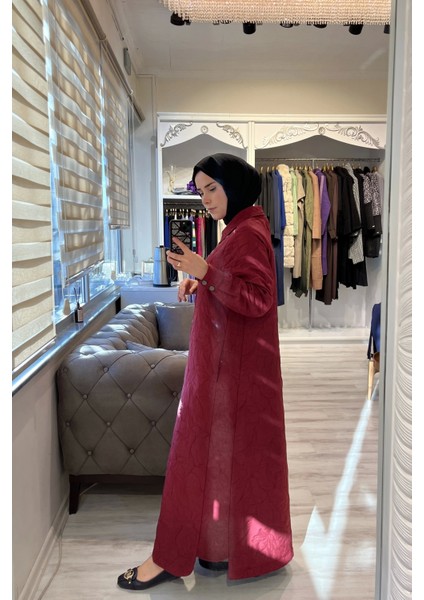 7039 Kapitone Kap - Bordo