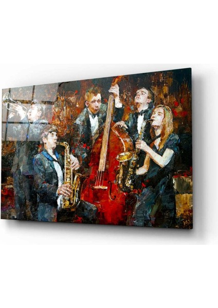 Müzik Grubu Cam Tablo