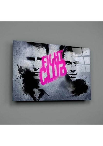 Dövüş Kulübü Posteri Cam Tablo modelleri