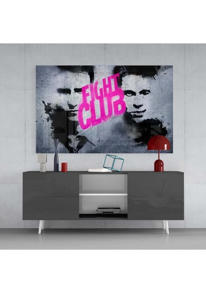 Dövüş Kulübü Posteri Cam Tablo fırsatları
