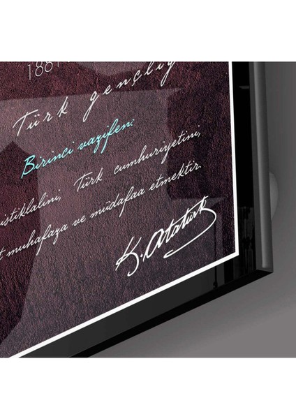 Atatürk Cam Tablo modelleri