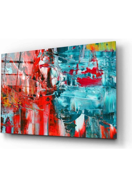 Soyut Yansıma Cam Tablo