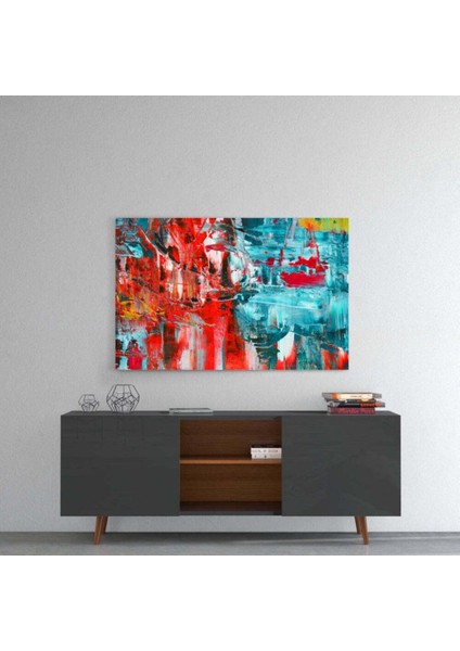 Soyut Yansıma Cam Tablo fırsatları