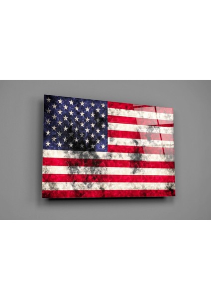 Amerika Bayrağı Cam Tablo fiyatları