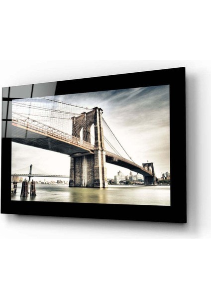 Brooklyn Köprüsü Cam Tablo