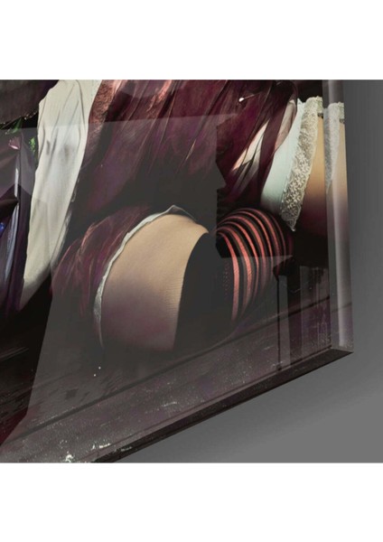 Kadın Palyaço Cam Tablo modelleri