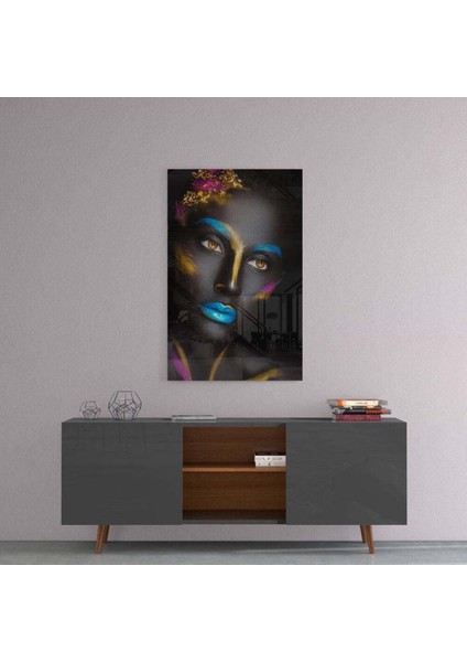 Kadın Portre 8 Cam Tablo fırsatları
