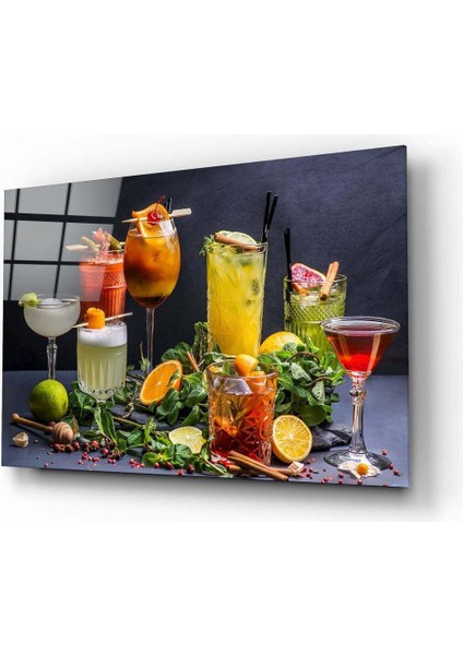 Kokteyller Cam Tablo
