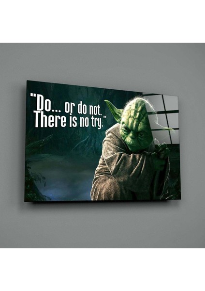 Yoda'nın Sözleri Cam Tablo fiyatları
