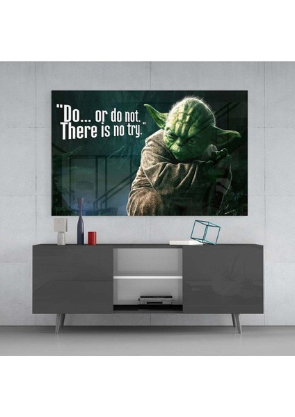 Yoda'nın Sözleri Cam Tablo fırsatları