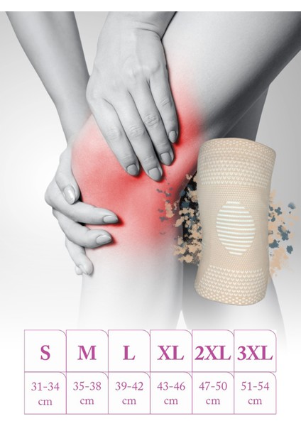 Spor Diz Desteği ve Koruyucu Bej Rengi Tek Parça SD-001 fiyatları