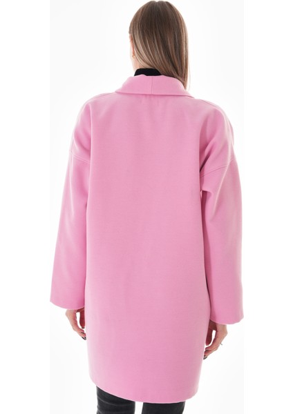 Gigitex Kaşe Kaban Cepli Standart Oversize 36-44 Boy 90 cm fırsatları