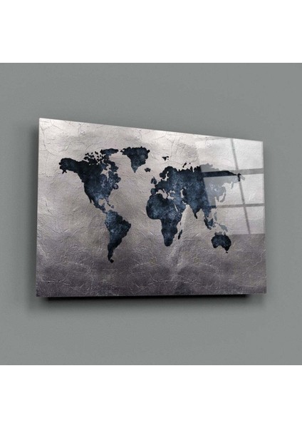 Dünya Haritası Cam Tablo modelleri