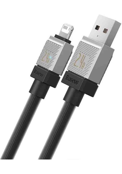 Coolplay Serisi Lightning Hızlı Şarj Kablosu 2.4A 2metre Siyah fırsatları