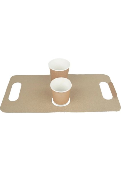 Karton Bardak Taşıyıcı Ikili 100 Adetli