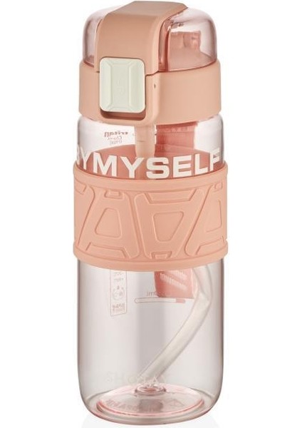 Myself Su Matarası Tritan Pembe 600ML