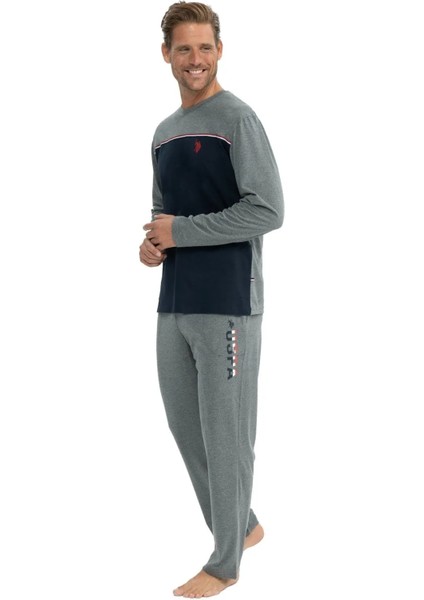 Uzun Kol Erkek Pijama Takım 18829