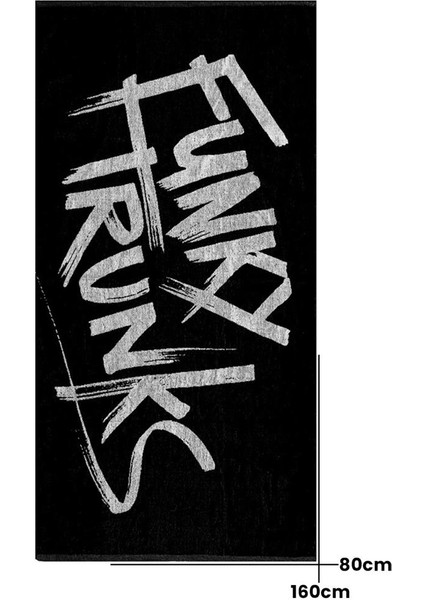 Tagged Black Havlu, Antrenman & Spor Havlusu (160 x 80)