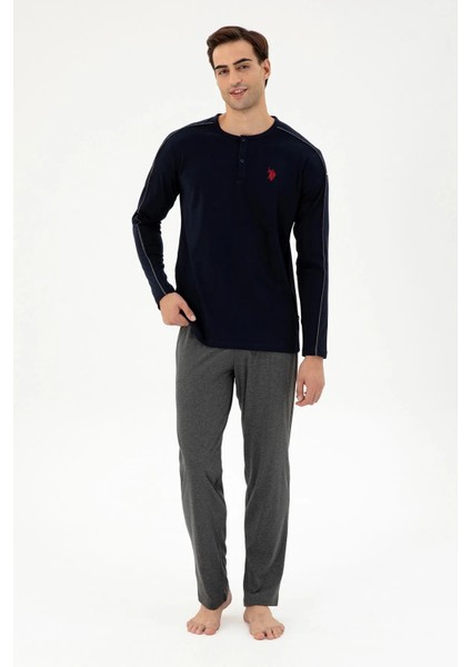 Uzun Kol Erkek Pijama Takım 18836