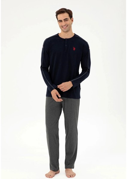 Uzun Kol Erkek Pijama Takım 18836