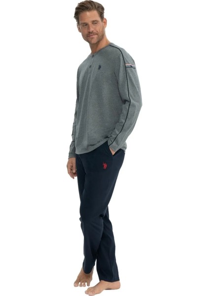 Uzun Kol Erkek Pijama Takım 18836