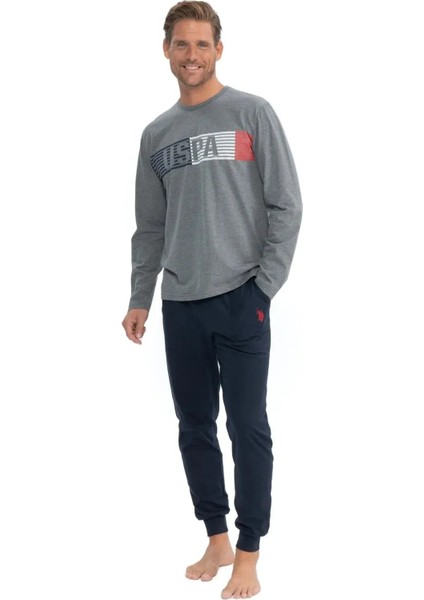 Uzun Kol Erkek Pijama Takım 18830