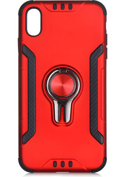 Apple iPhone Xs Max Kılıf Stand Olma Özellikli Araç Tutuculu Koko Kılıf