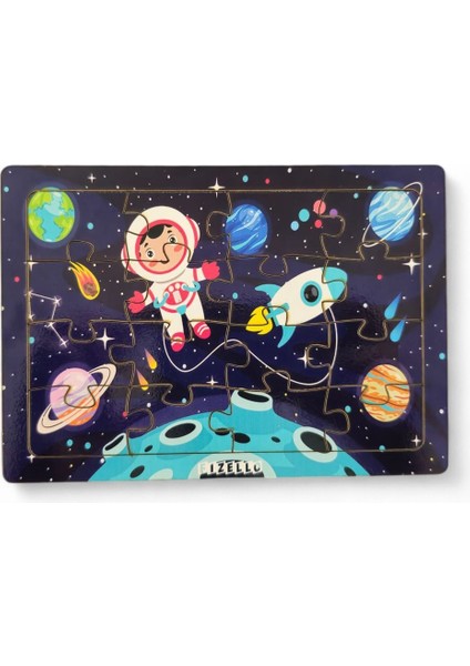 6 Adet 16 Parça Eğitici ve Öğretici Ahşap Çocuk Puzzle & Yapboz Bebek Çocuk Oyuncak