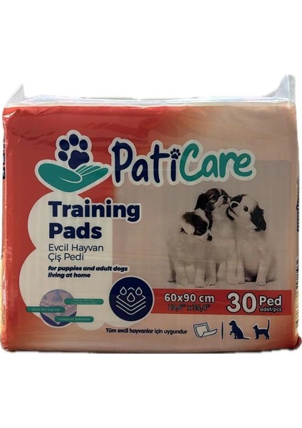 Training Pads Köpek Tuvalet Eğitim Pedi Çiş Pedi Kaka Pedi Koku YAPMAZ60X90 30 Adet