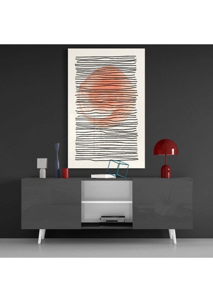 Soyut Gün Batımı Cam Tablo fırsatları