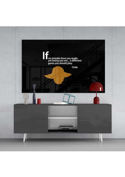 Yoda'nın Sözleri Cam Tablo fırsatları