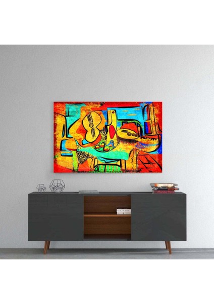 Soyut Çello Cam Tablo fırsatları