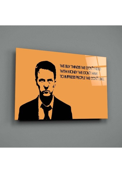 Dövüş Kulübü - Fight Club Cam Tablo fiyatları