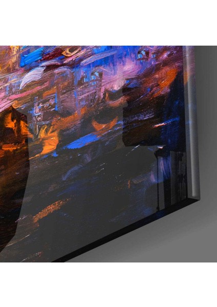 Lacivert Günbatımı Cam Tablo fiyatları