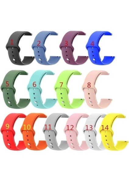 Huawei Gt5 Gt4 Gt3 Gt2 46MM (22MM) Uyumlu Silikon Kordon Kayış fiyatları