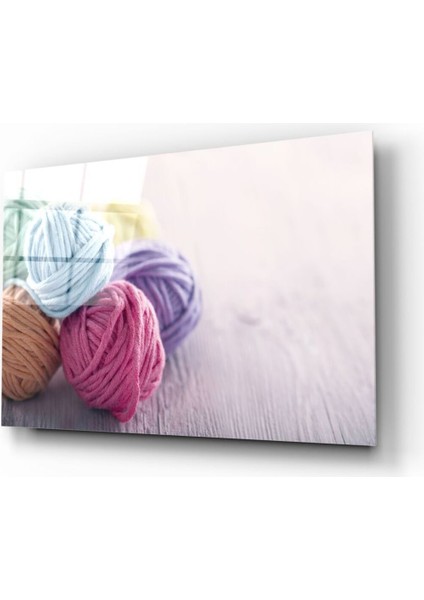 Ip Yumakları Cam Tablo