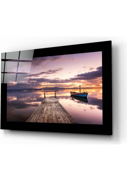 Güneşin Doğuşu Cam Tablo