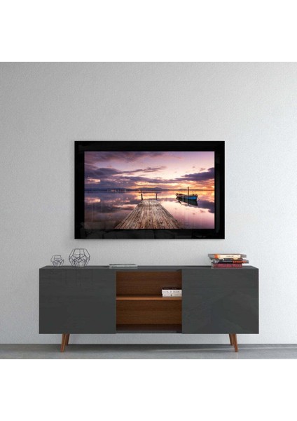 Güneşin Doğuşu Cam Tablo fırsatları